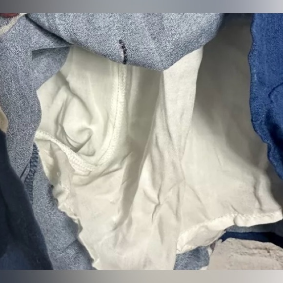 Lush Shorts Romper Jumpsuit blue floral print ruched top - Picture 7 of 8